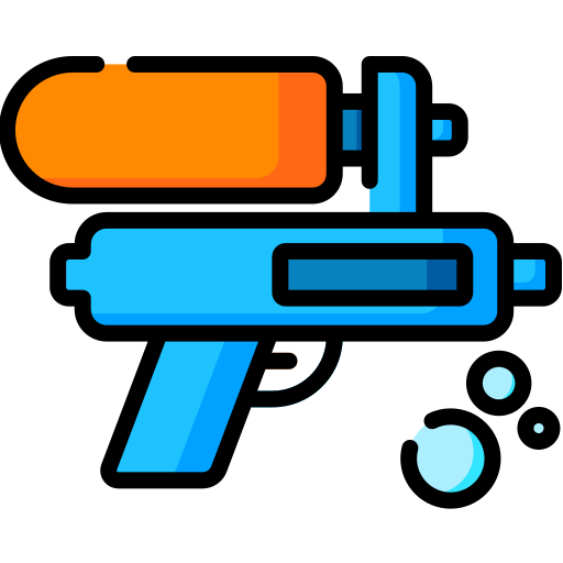 pistola ad acqua Special Lineal color icona