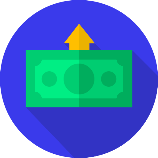 geld Flat Circular Flat icon