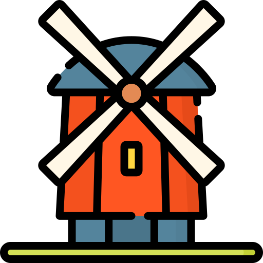 Windmill Special Lineal color icon