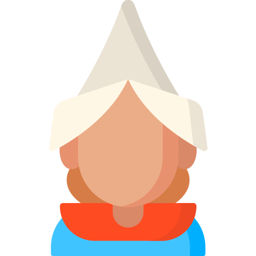 Dutch woman Special Flat icon