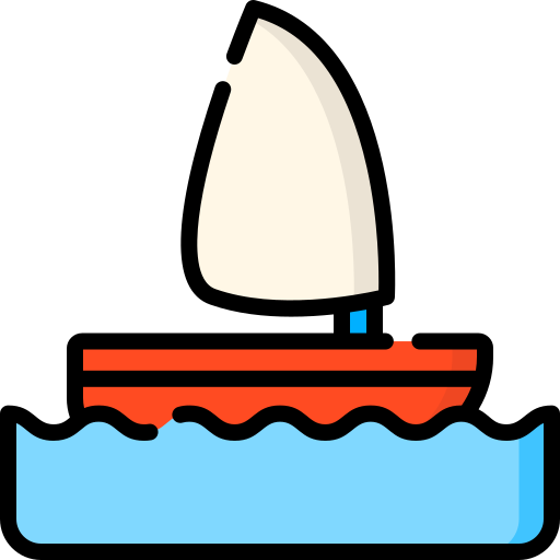 Sailboat Special Lineal color icon
