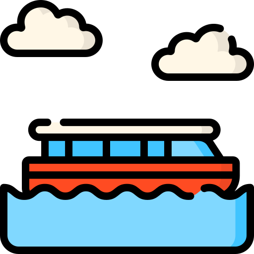 bateau Special Lineal color Icône