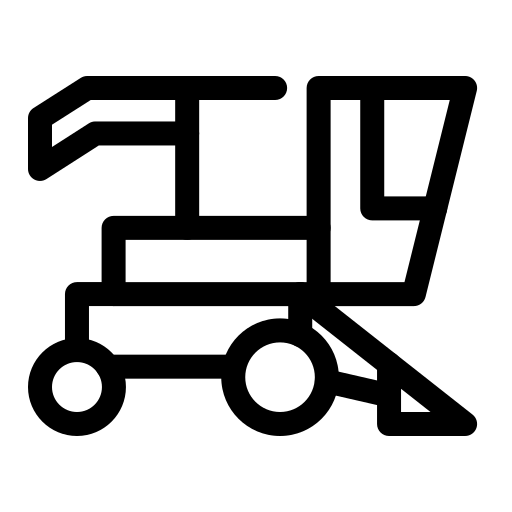 Harvester Generic black outline icon