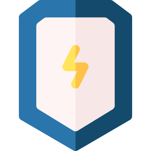 oszczędzać energię Basic Rounded Flat ikona