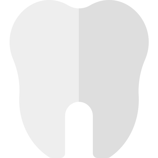 Diente Basic Rounded Flat icono