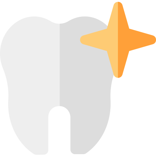 diente limpio Basic Rounded Flat icono