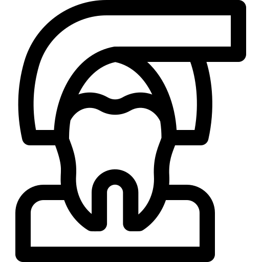 extraction dentaire Basic Rounded Lineal Icône