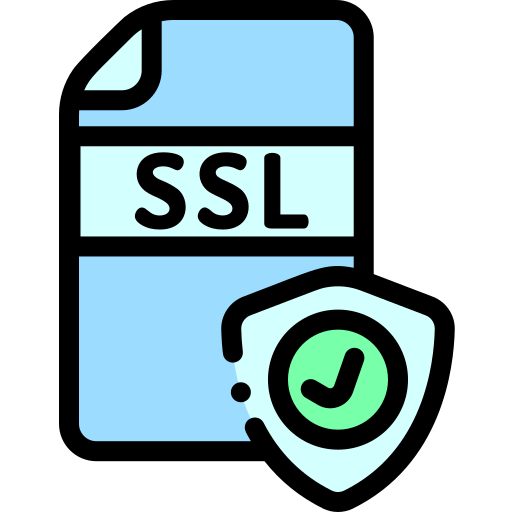 Ssl Detailed Rounded Lineal color icono