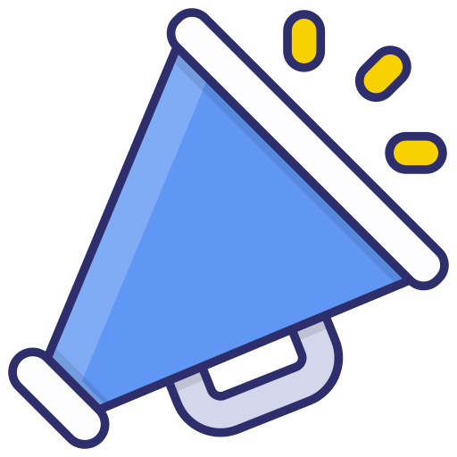 Megaphone Generic color lineal-color icon