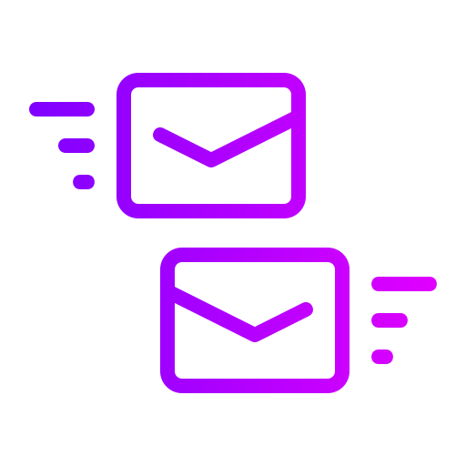 correo electrónico Generic gradient outline icono
