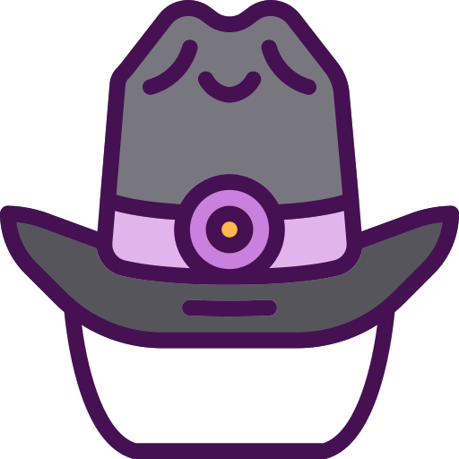 Cowboy hat Berkahicon Lineal Color icon