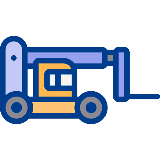 Forklift Berkahicon Lineal Color icon