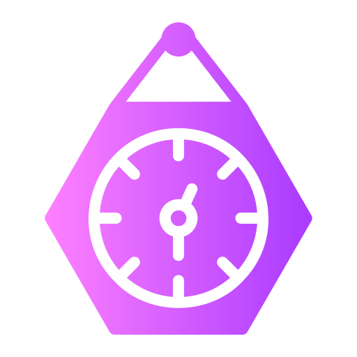 hora y fecha Generic gradient fill icono