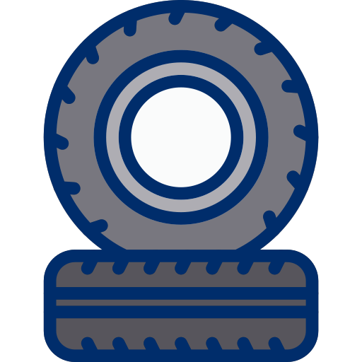 타이어 Berkahicon Lineal Color icon
