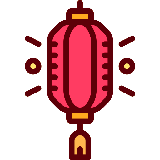 Lantern Berkahicon Lineal Color icon