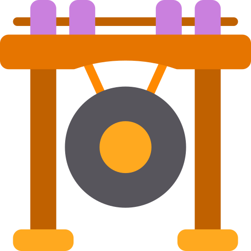 Gong Berkahicon Flat icon