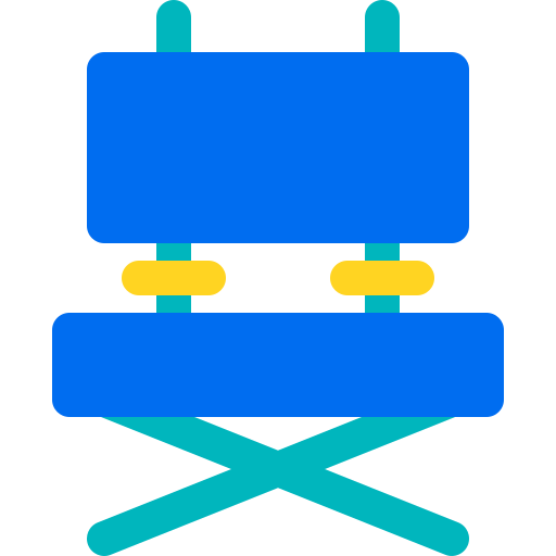 krzesło reżysera Berkahicon Flat ikona