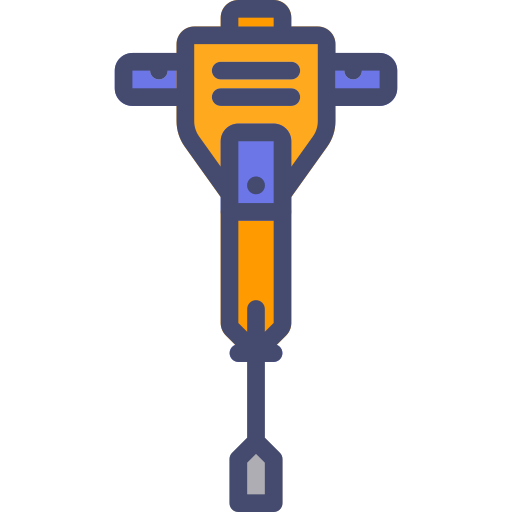 presslufthammer Berkahicon Lineal Color icon