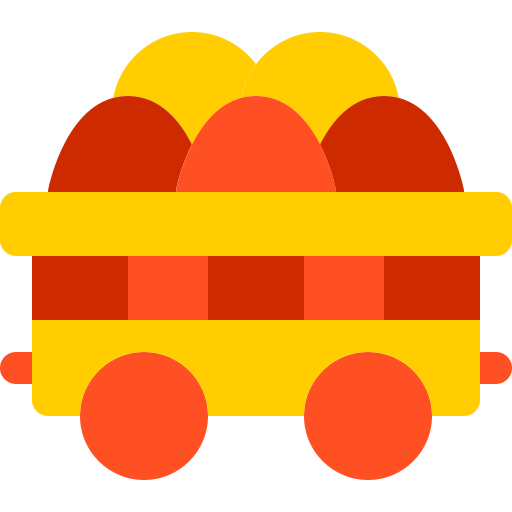 Wagon Berkahicon Flat icon