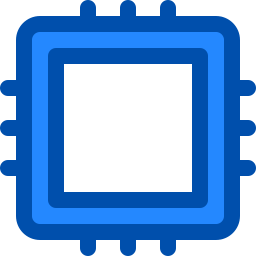 procesor Berkahicon Lineal Color ikona