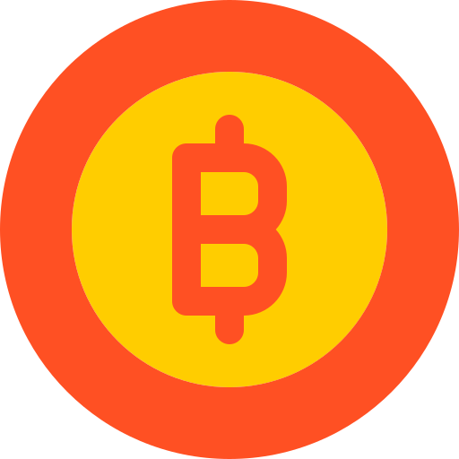 bitcoin Berkahicon Flat icoon