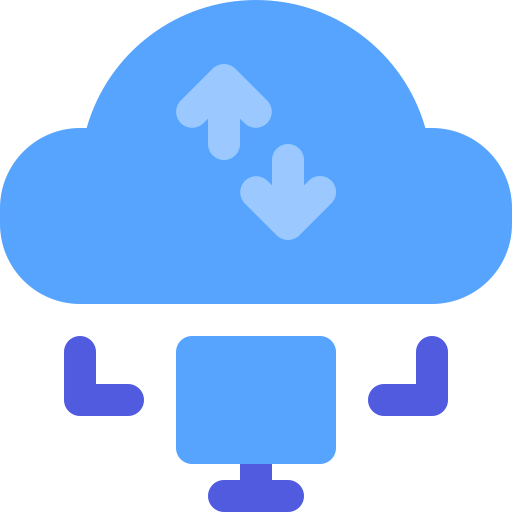 cloud computing Berkahicon Flat icoon