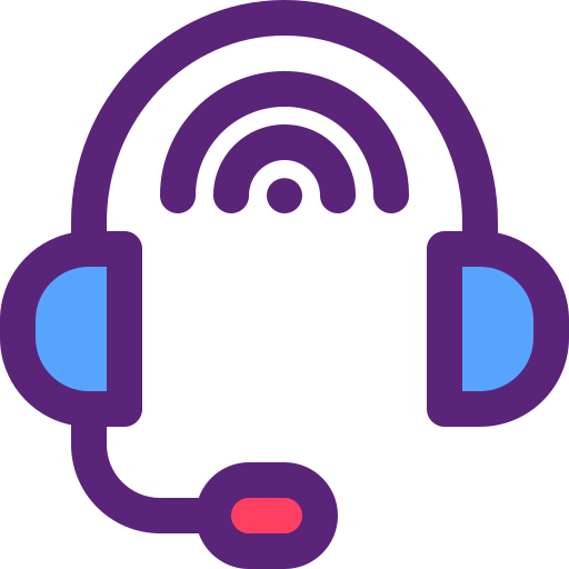 headset Berkahicon Lineal Color icon