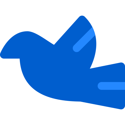 duif Berkahicon Flat icoon