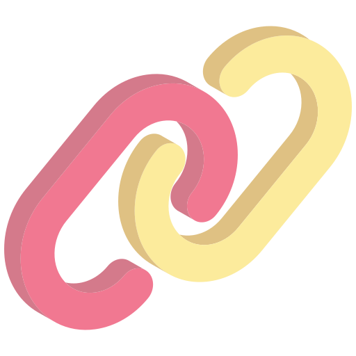 enlace Generic color fill icono