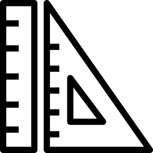 Линейка Detailed Straight Lineal иконка
