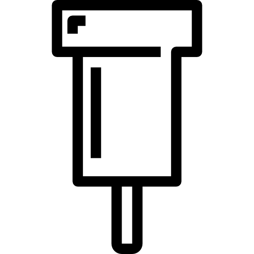 プッシュピン Detailed Straight Lineal icon