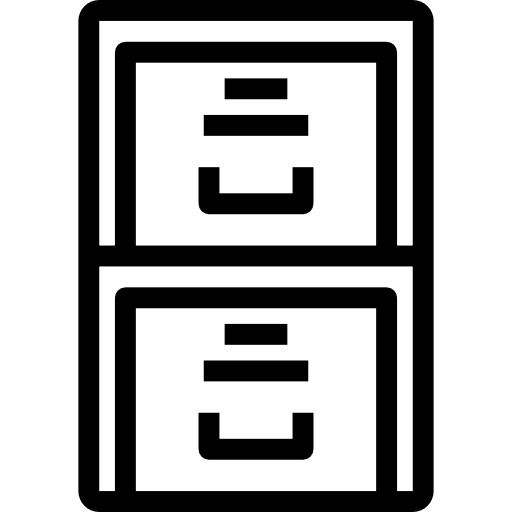 戸棚 Detailed Straight Lineal icon