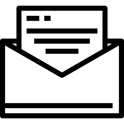 email Detailed Straight Lineal Icône