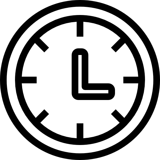 uhr Detailed Straight Lineal icon