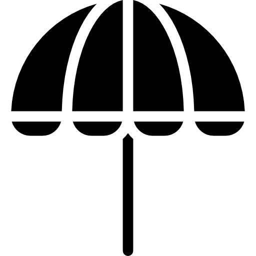 ombrello Basic Rounded Filled icona