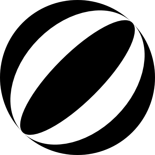 palla Basic Rounded Filled icona