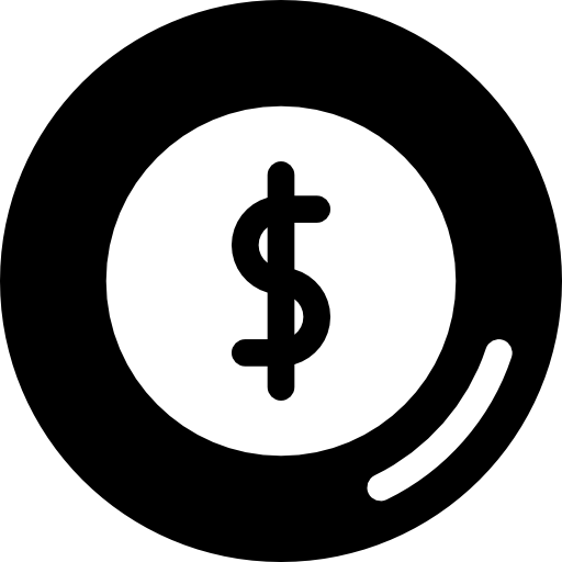 moneta Basic Rounded Filled ikona