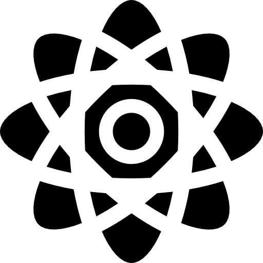 atom Curved Fill ikona