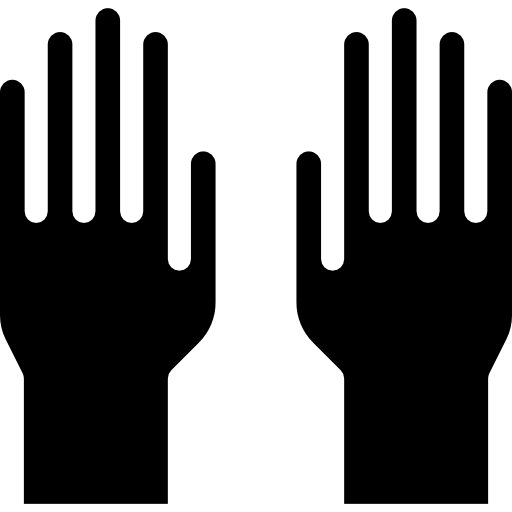 handschuhe Curved Fill icon