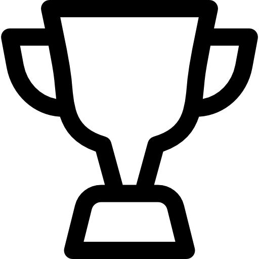 Trophy Basic Rounded Lineal icon