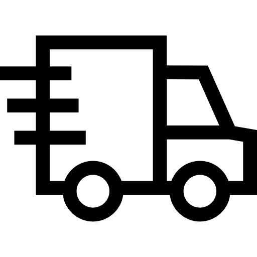 배달 트럭 Basic Straight Lineal icon