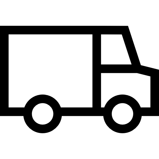 vrachtwagen Basic Straight Lineal icoon