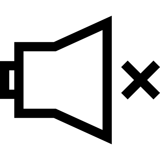 無音 Basic Straight Lineal icon