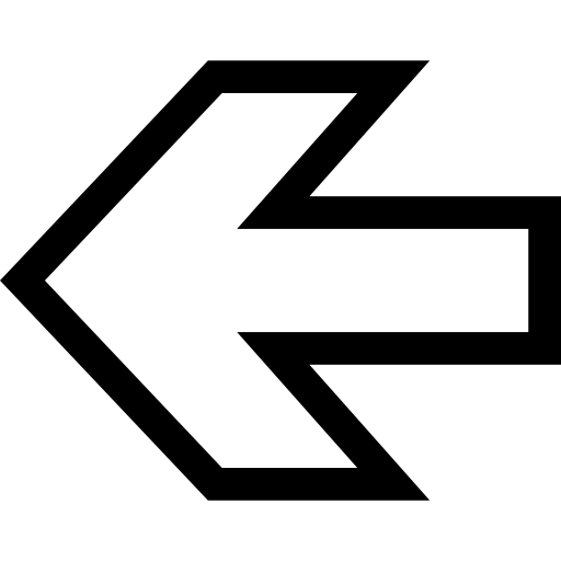 vorig Basic Straight Lineal icoon