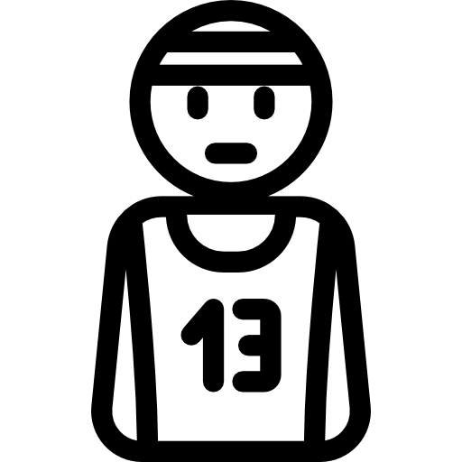 Athlete Basic Rounded Lineal icon