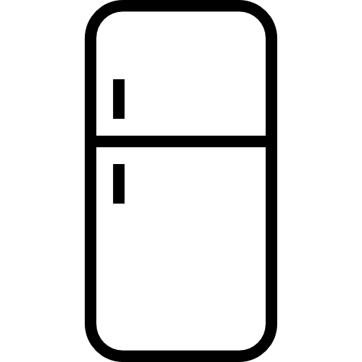 refrigerador Detailed Straight Lineal icono