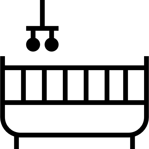 kołyska Detailed Straight Lineal ikona