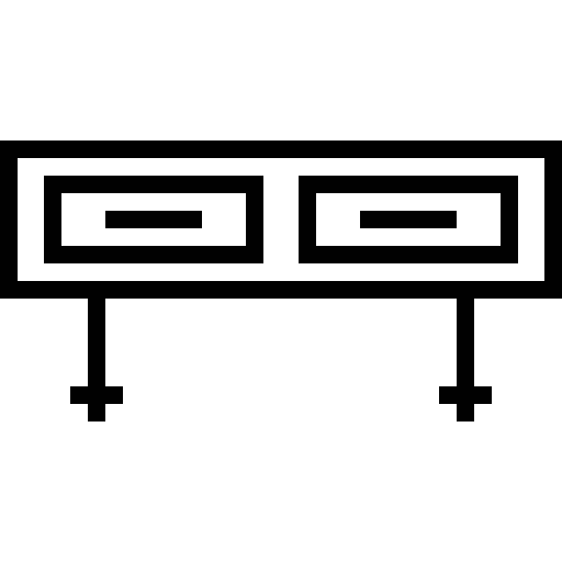 estante Detailed Straight Lineal icono