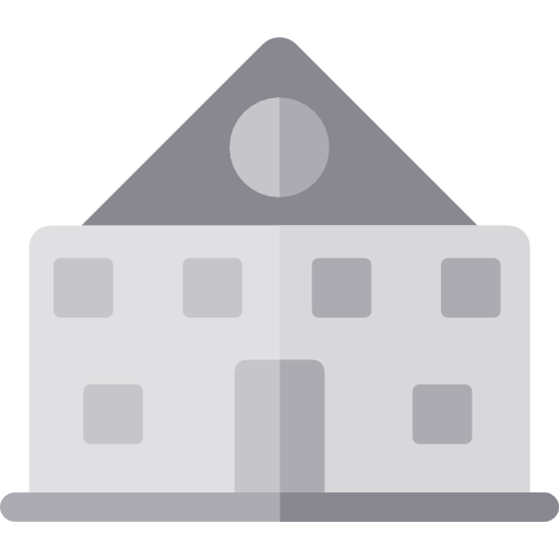 학교 Basic Rounded Flat icon