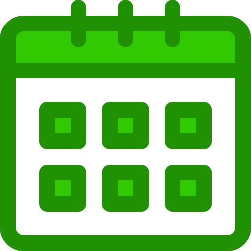 kalendarz Berkahicon Lineal Color ikona
